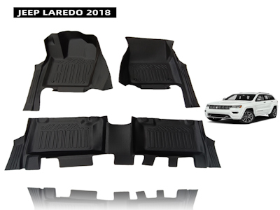 5d Tpe Всепогодные Автомобильные Коврики С Дренажными Каналами Защищают Использование Автомобилей Для Jeep Laredo